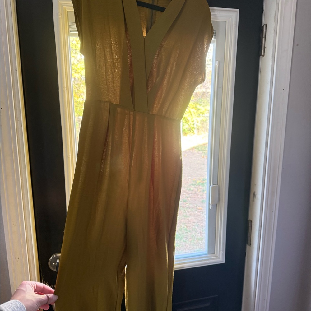 Elegant Green Jumpsuit